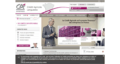 Desktop Screenshot of entreprises.ca-languedoc.fr